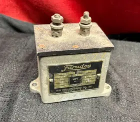 3145 Rca Manutacturing Co. Inc. Vintage Cornell-dubilier Faradon Condenser Capacitor Uc .05uf 2000v