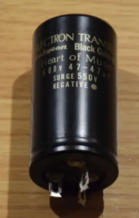 Rubycon 47uf Black Gate 550v Wkz Heart Of Muze Audio Capacitors New