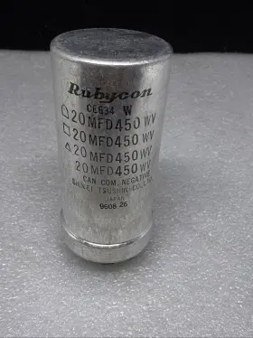Ce634w Rubycon 4 Section 20uf 450v Can Capacitor