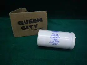 500-6540-02 Sangamo Vintage Capacitor Type 37500mfd 15vdc