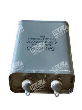 Cp70b1ff405k1 Sangamo Capacitor 4 Mfd 600 Wvdc