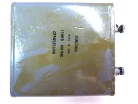 Cp70e1ef106k Sangamo Vintage Capacitor 10 Mfd 600v. D.c