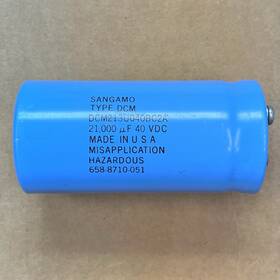 Sangamo Dcm213u040bc2a Type Dcm 21000uf 40vdc Aluminum Electrolytic Can A Tested