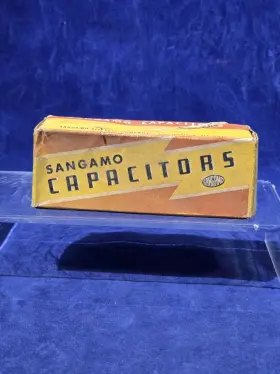 Pl-05500 Sangamo Vintage Nos Capacitor 500 Mfd Microfarads 50 Volts - Big