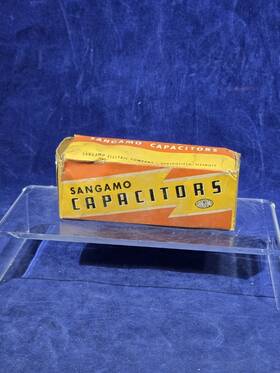 Sangamo Pl-705 Vintage Nos Capacitor 1000 Mfd Microfarads 25 Volts