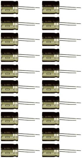 Shopjimmy 35ut1000-20 Lot Of 20 35ut1000 1000uf 35v Hi Temp Radial Capacitor