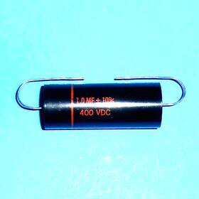 Sprague 1.0uf/400vdc 4tm-m1 160p 1.0uf/400vdc 4tm-m1 One Nos Black Beauty Capacitor