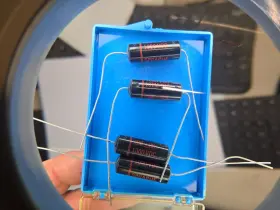 10tm-s10 Sprague 4 Black Beauty Capacitors