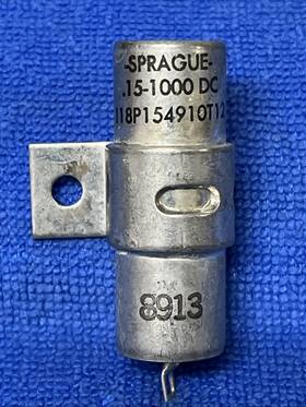 Sprague 118p154910t12 Paper-plastic Dielectri Metallized Fixed Capacitor