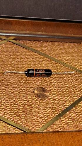 Sprague 160-p Black Beauty Capacitor .022 400v Sub .018 Guitar Tone Cap Test .021