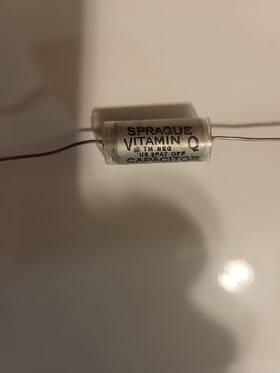 Sprague 196p10491s4 2 Vintage Vitamin Q Capacitor .1 Uf 100 Dc