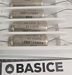 196p22496s4 Sprague New Capacitors Axial Film 0.22mf 10% 600 Volts