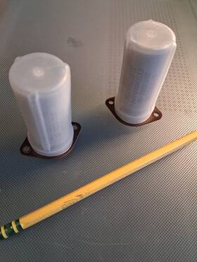 Sprague 290-0281-00 Rare Antique Large Extended Life Electrolytic Capacitor 1.5mf 25vdc