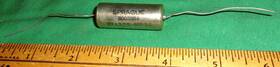 Sprague 3003884 .02uf 600vdc Mil Spec Cap Nos Test Ok