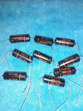 4tm-s4 Sprague 4 Black Beauty .04uf 400v Guitar Tone Capacitors - Tested