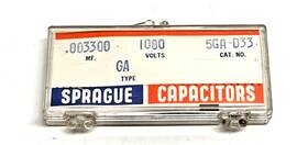 Sprague 5ga-d33 Vintage Nos Ga Type Ceramic Disc Capacitor 0.0033uf 1000v