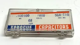 5ga-t10 Sprague Vintage High Voltage 1000v 100pf Disc Capacitor