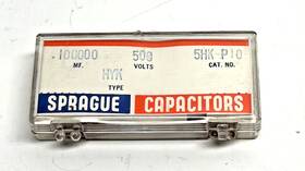 Sprague 5hk-p10 Vintage 0.1uf 100nf 500v Ceramic Disc Capacitor