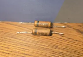 68p15 Sprague Wax Capacitor Pair .02 Uf 200v Test .025 /.030 Guitar Cap Fender Gibson