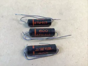 6tm-s15 Sprague 3 Pieces - Black Beauty .015mf 600v Capacitor New