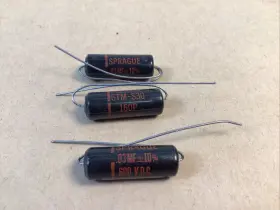 6tm-s30 Sprague 3 Pieces - Capacitor Black Beauty .03mfd 600v New