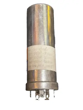 78131 Sprague 125-200uf At 350vdc 90-150uf And 60-100uf 355vdc