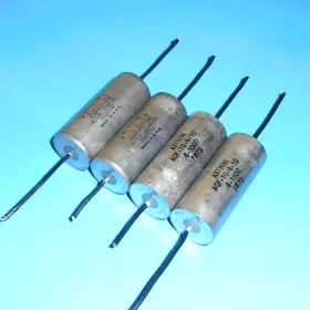 196p153 Sprague And Astron Used 0.4uf 1000v Pio Capacitors Vitamin Q Tightly Matched Quad