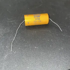Tva-1422 Sprague Atom Capacitor 100mf 150vdc Vintage Nos