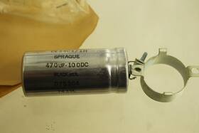 Sprague Ce34c471h Vintage 470uf 100dc Capacitor Nos