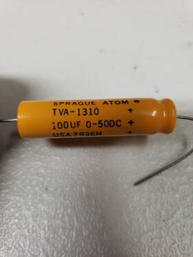 Sprague Electric Company Tva-1310 Atom Lytic Capacitor 100 Mf 0-50dc