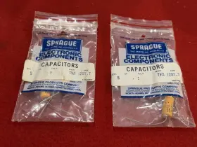Tva-1207.7 Sprague 10 Vintage Atom Paper Capacitors