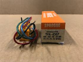 Sprague Tva-4507 Nos Vintage Atom-lytic - Capacitor