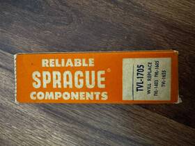 Sprague Tvl-1705 10uf 450v Twist-lok Electrolytic Capacitor Nos Usa Made