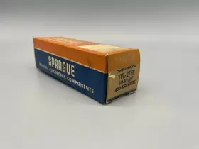 Tvl-2750 Sprague Can Capacitor 10-10mf 450-450 Wvdc Twist Lok