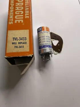 Tvl-3433 Sprague Electrolytic Capacitor 20uf 150wvdc Vintage Nos