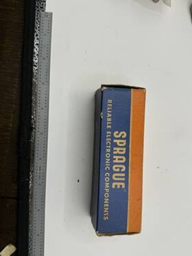 Sprague Tvl-4714.4 Vintage Nos Capacitor Twist-lok 30-20-160-40 Uf