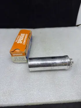 Tvl-4714.6 Sprague Can Electrolytic Capacitor Twist Lok Lytic Nib