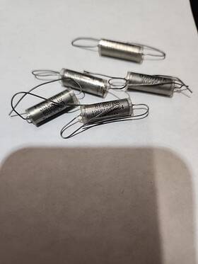 Sprague Vitamin Q 196p10396s4 Nos Inch Capacitors 0.01 Uf 600v