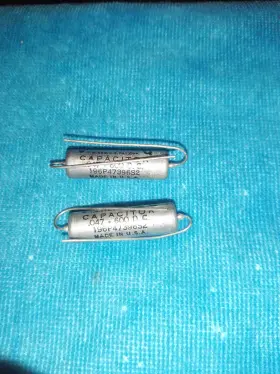 196p47396s2 Sprague Vitamin Q 2 Nos .047 Mfd 600 Volt Pio Guitar Tone Capacitors - Tested