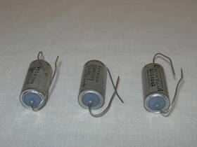 Sprague Vitamin Q 91p10496s2 3 Vintage .1 Uf 600v Pio Capacitors