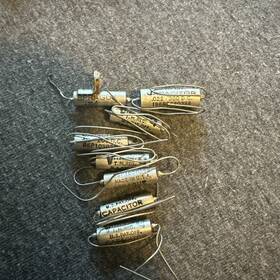 Sprague Vitamin Q Cp04a1ke103k Nos/used Inch Capacitors 0.01 Uf 200 V-pio Paper In Oil-mil-spec