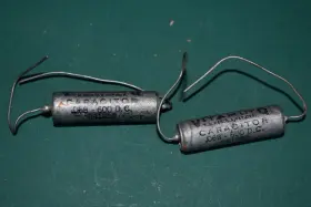 P81932 Sprague Vitamin Q One Nos .068 Uf 600 Vdc Audio Tone Paper/oil Capacitor Tested