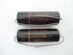 Ks-19067-l2 Sprague Western Electric 2x .27uf 400v Nos 160p Capacitor .27 Mfd 400 Volt