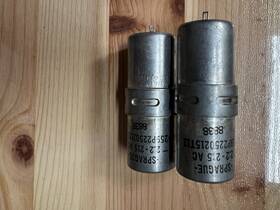 Spraque 259p2250215t12 2x 2.2uf 215v Vitamin Q Type Paper In Oil Capacitor New