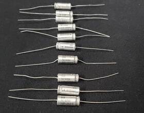 Spraque Te-1211 Lot Of 10 Vtg 30d Capacitors 100uf 25v Axial Tube Amp Audio Usa