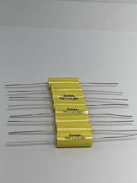 Suntan Ts04c 8- Vintage .1 Uf 1000vdc Nos Film Capacitors Pb-60