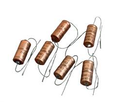 Syncro Emw02392 Vintage Metal Capacitors 150 Ufd 50vdc - Nos Set Of 6