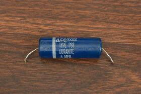 Tiny Chief Pj2w1 Vintage Aerovox Type P88 Duranite 0.5 Mfd 200 V.d.c. Capacitor 0.5ufd 200v Dc
