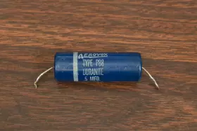 0.5ufd Tiny Chief Pj2w1 Vintage Aerovox Type P88 Duranite 0.5 Mfd 200 V.d.c. Capacitor 200v Dc