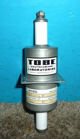 Tobe Deutschmann Laboratories Hvc-673a Feed Thru Capacitor .001uf 10kv